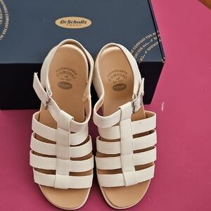 Dr. Scholl's White Women's Sandals